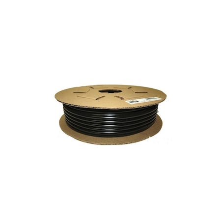 Protekto Trim 3/8in HALF RND BLACK 125' REEL 37-626